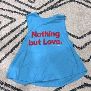 Spiritual gangster cropped tank